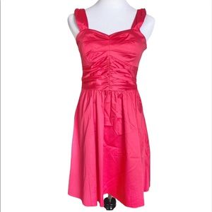Express dress w sweetheart ruched bodice